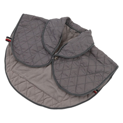 Shoulder Heating Pad Cold Proof Polyester Fiber USB Power Supply Unisex Electric Heated Shawl for Winter Grey V1294-YM3114220085612-0421