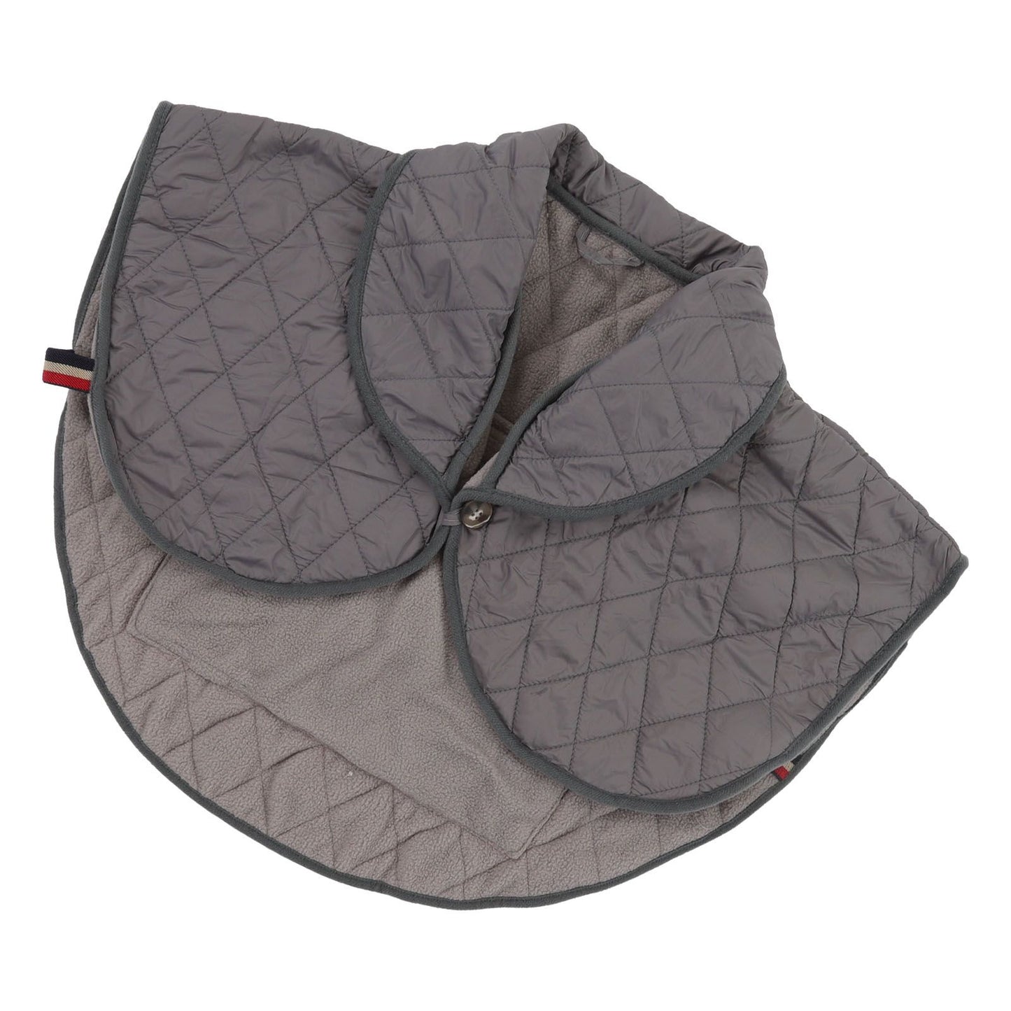 Shoulder Heating Pad Cold Proof Polyester Fiber USB Power Supply Unisex Electric Heated Shawl for Winter Grey V1294-YM3114220085612-0421