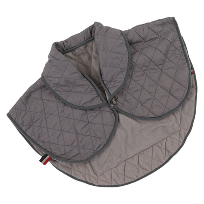 Shoulder Heating Pad Cold Proof Polyester Fiber USB Power Supply Unisex Electric Heated Shawl for Winter Grey V1294-YM3114220085612-0421