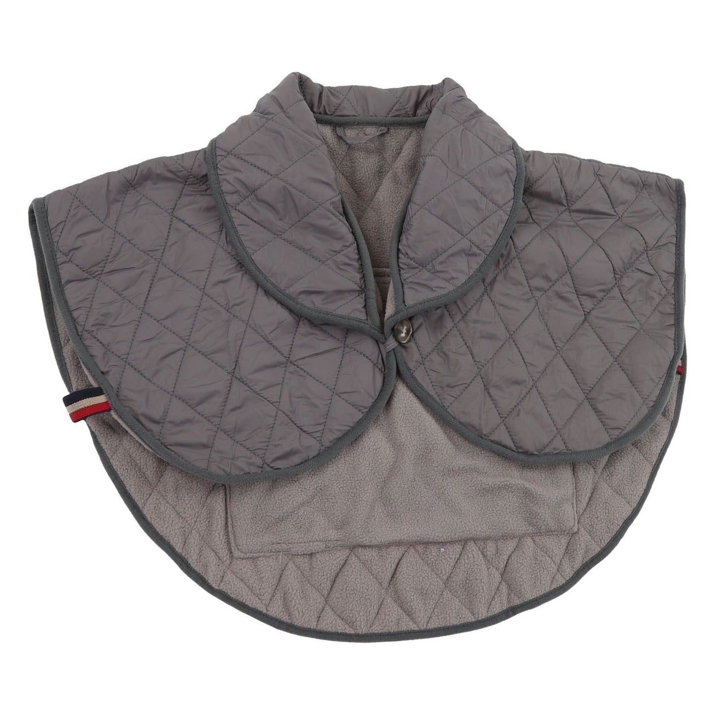 Shoulder Heating Pad Cold Proof Polyester Fiber USB Power Supply Unisex Electric Heated Shawl for Winter Grey V1294-YM3114220085612-0421