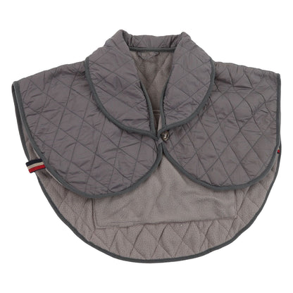 Shoulder Heating Pad Cold Proof Polyester Fiber USB Power Supply Unisex Electric Heated Shawl for Winter Grey V1294-YM3114220085612-0421