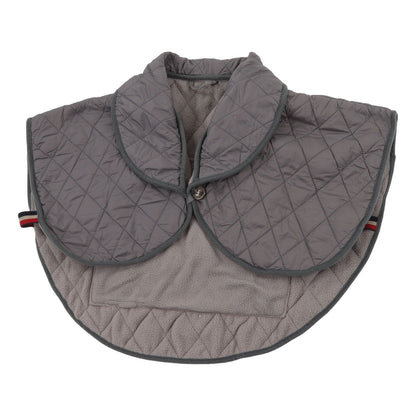 Shoulder Heating Pad Cold Proof Polyester Fiber USB Power Supply Unisex Electric Heated Shawl for Winter Grey V1294-YM3114220085612-0421