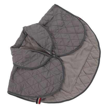 Shoulder Heating Pad Cold Proof Polyester Fiber USB Power Supply Unisex Electric Heated Shawl for Winter Grey V1294-YM3114220085612-0421