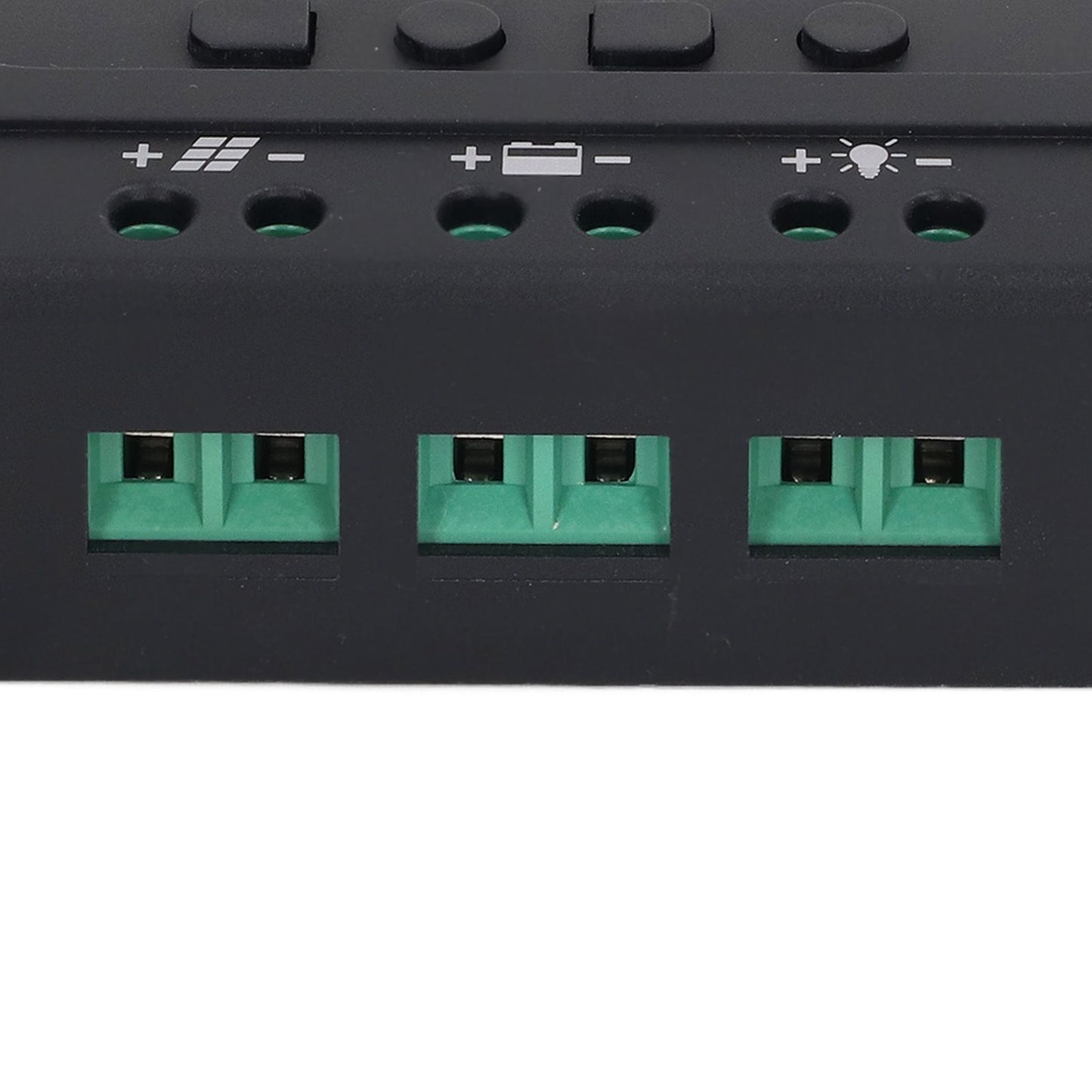 Solar Panel Controller 3 Stage PWM Charging Intelligent Microcontroller ABS Aluminum Plate 12V 24V Solar V1294-YM3114220088011-0421