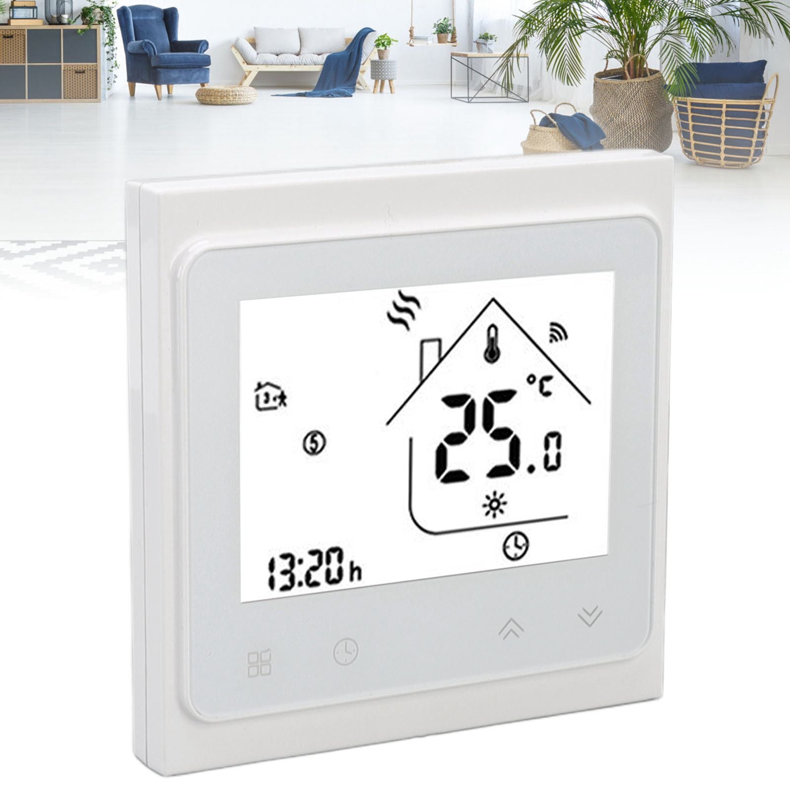 Smart Thermostat for Zigbee Mobile Phone App Voice Control Smart Remote Water Heating Thermostat AC 95-240V V1294-YM3114220090011-0421