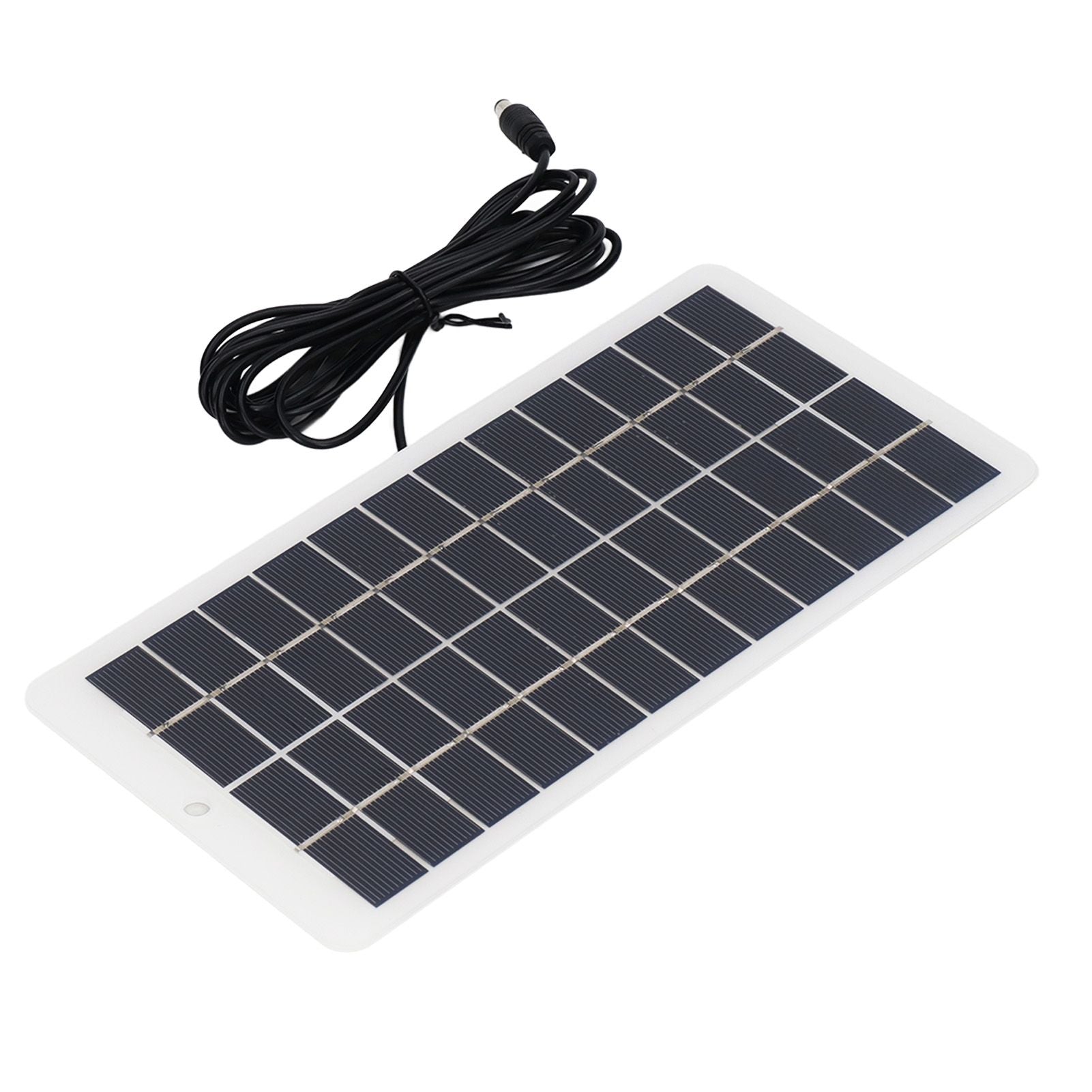 Solar Panel Polysilicon High Light Transmission Portable Solar Cell with DC Interface for 3.7V Battery 5W 12V V1294-YM3114220090811-0421