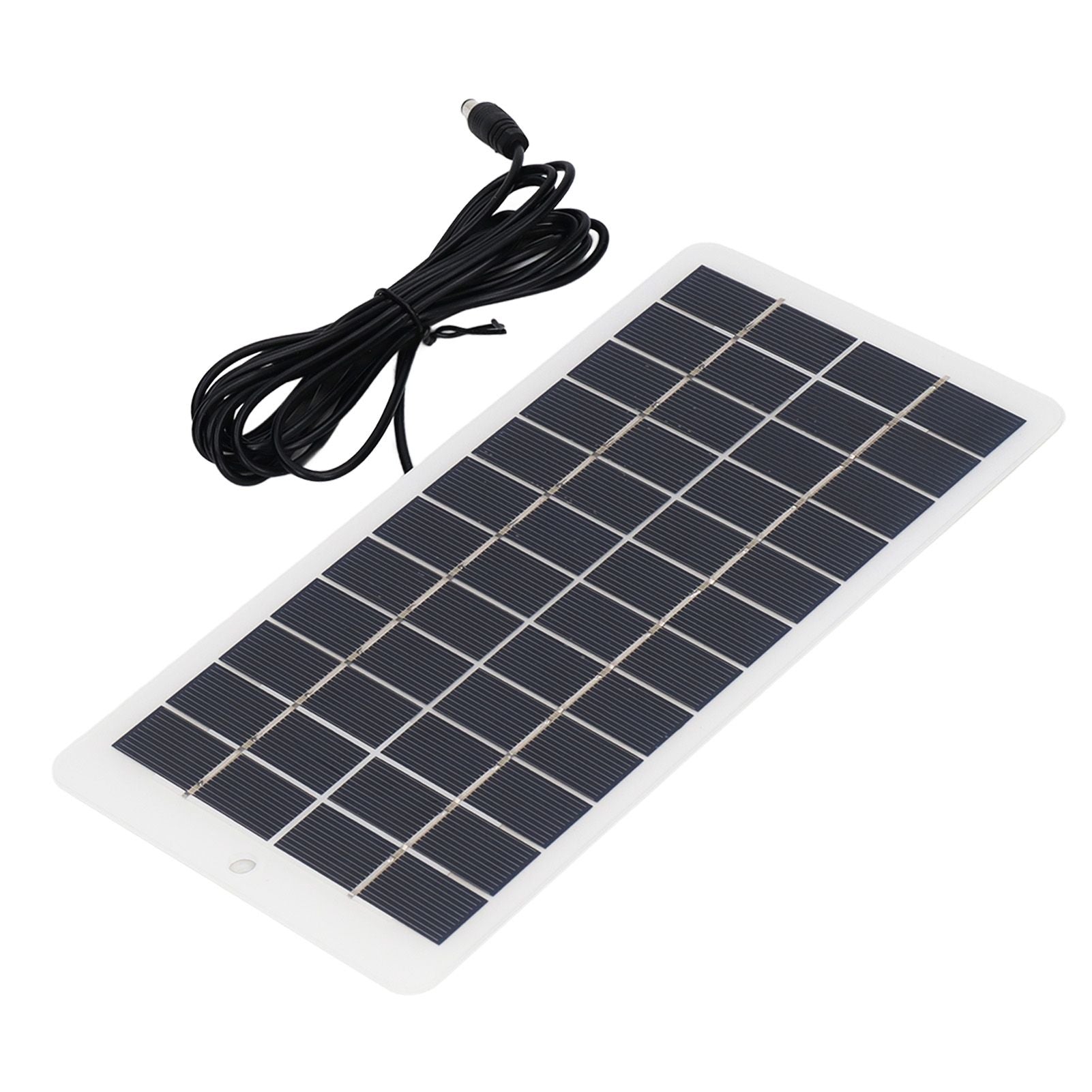 Solar Panel Polysilicon High Light Transmission Portable Solar Cell with DC Interface for 3.7V Battery 5W 12V V1294-YM3114220090811-0421