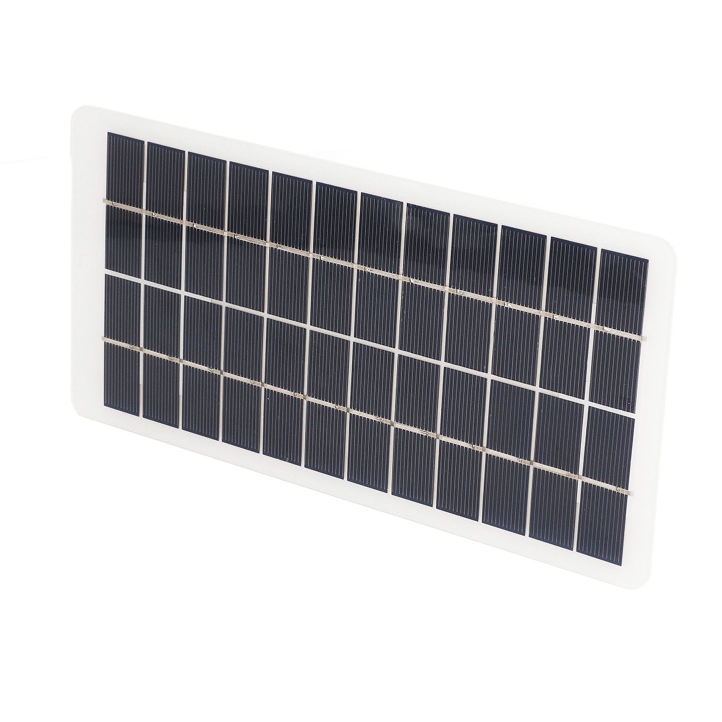 Solar Panel Polysilicon High Light Transmission Portable Solar Cell with DC Interface for 3.7V Battery 5W 12V V1294-YM3114220090811-0421