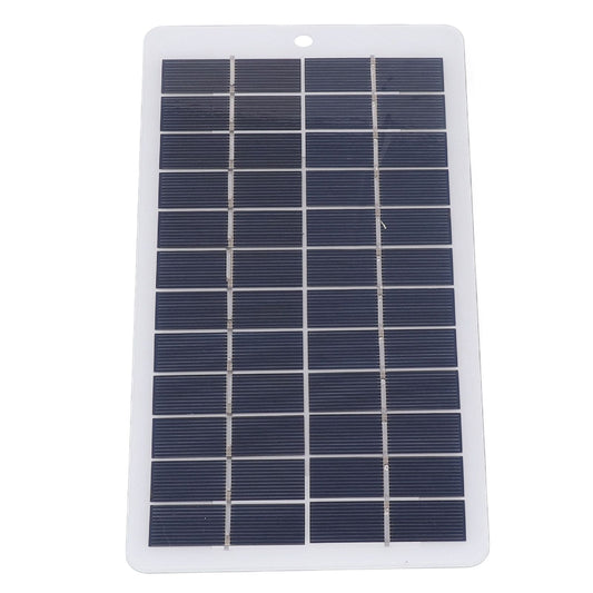 Polycrystalline Silicone Solar Panel 5W 12V High Light Transmittance Portable Solar Panel Charger for Street V1294-YM3114220090911-0421