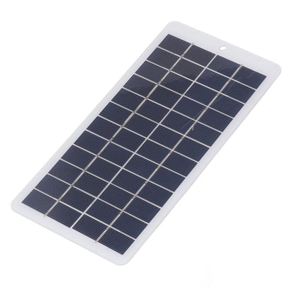 Polycrystalline Silicone Solar Panel 5W 12V High Light Transmittance Portable Solar Panel Charger for Street V1294-YM3114220090911-0421