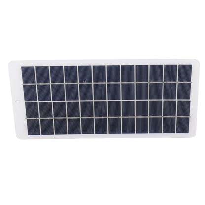 Polycrystalline Silicone Solar Panel 5W 12V High Light Transmittance Portable Solar Panel Charger for Street V1294-YM3114220090911-0421