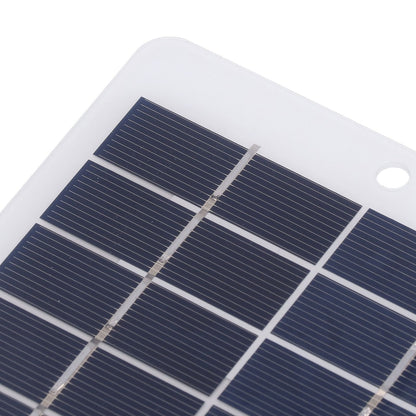 Polycrystalline Silicone Solar Panel 5W 12V High Light Transmittance Portable Solar Panel Charger for Street V1294-YM3114220090911-0421