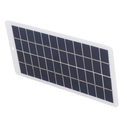 Polycrystalline Silicone Solar Panel 5W 12V High Light Transmittance Portable Solar Panel Charger for Street V1294-YM3114220090911-0421