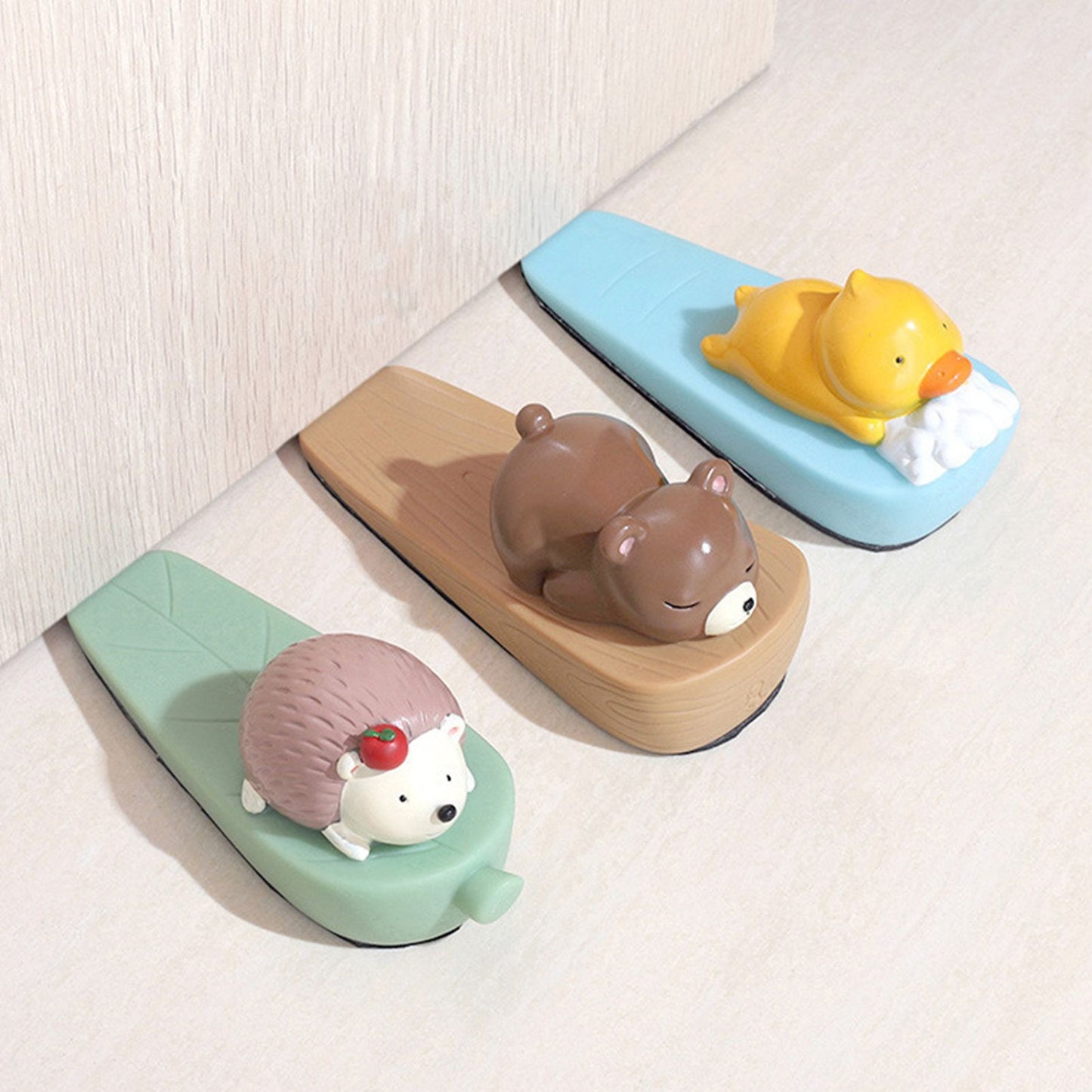Cute Animal Door Stop Collision Prevention Windproof Prevent Slipping Funny Decorative Wedge Door Stopper V1294-YM3114220091511-0421