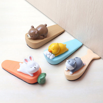Cute Animal Door Stop Collision Prevention Windproof Prevent Slipping Funny Decorative Wedge Door Stopper V1294-YM3114220091513-0421