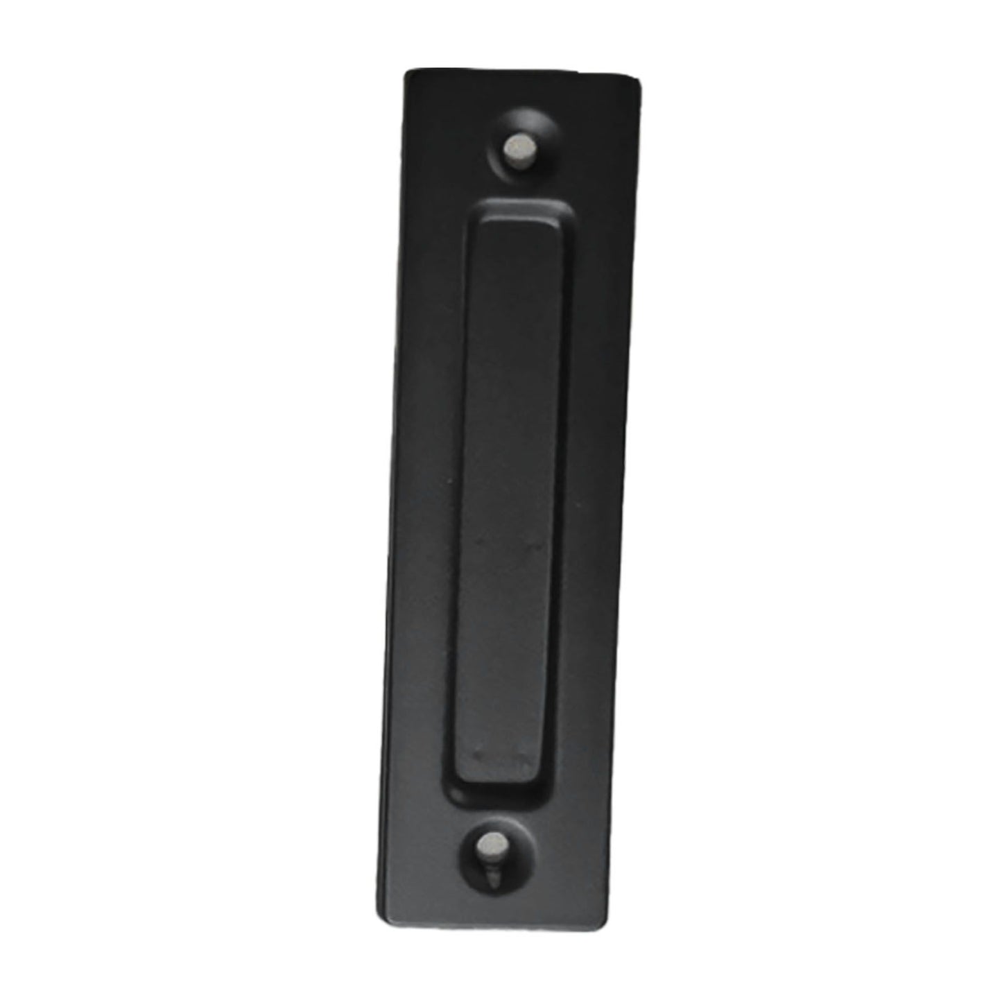 Sliding Barn Door Handle Carbon Steel 4.8mm Thick Double Sided Barn Door Push Pull Handle Black Round Handle V1294-YM3114220092411-0421