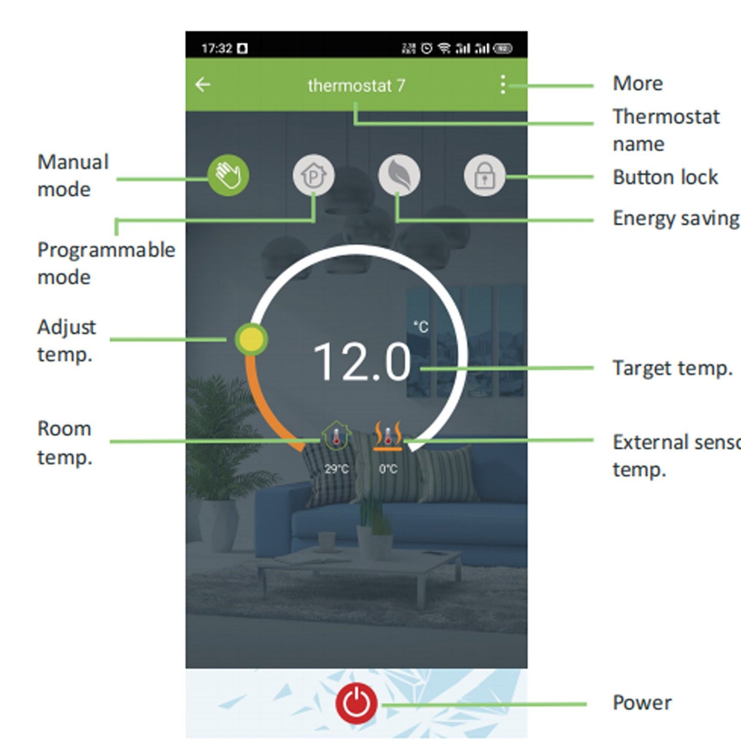 Smart Thermostat WiFi Programmable Phone App Control Water Floor Heating Temperature Controller for Tuya AC V1294-YM3114220092611-0421