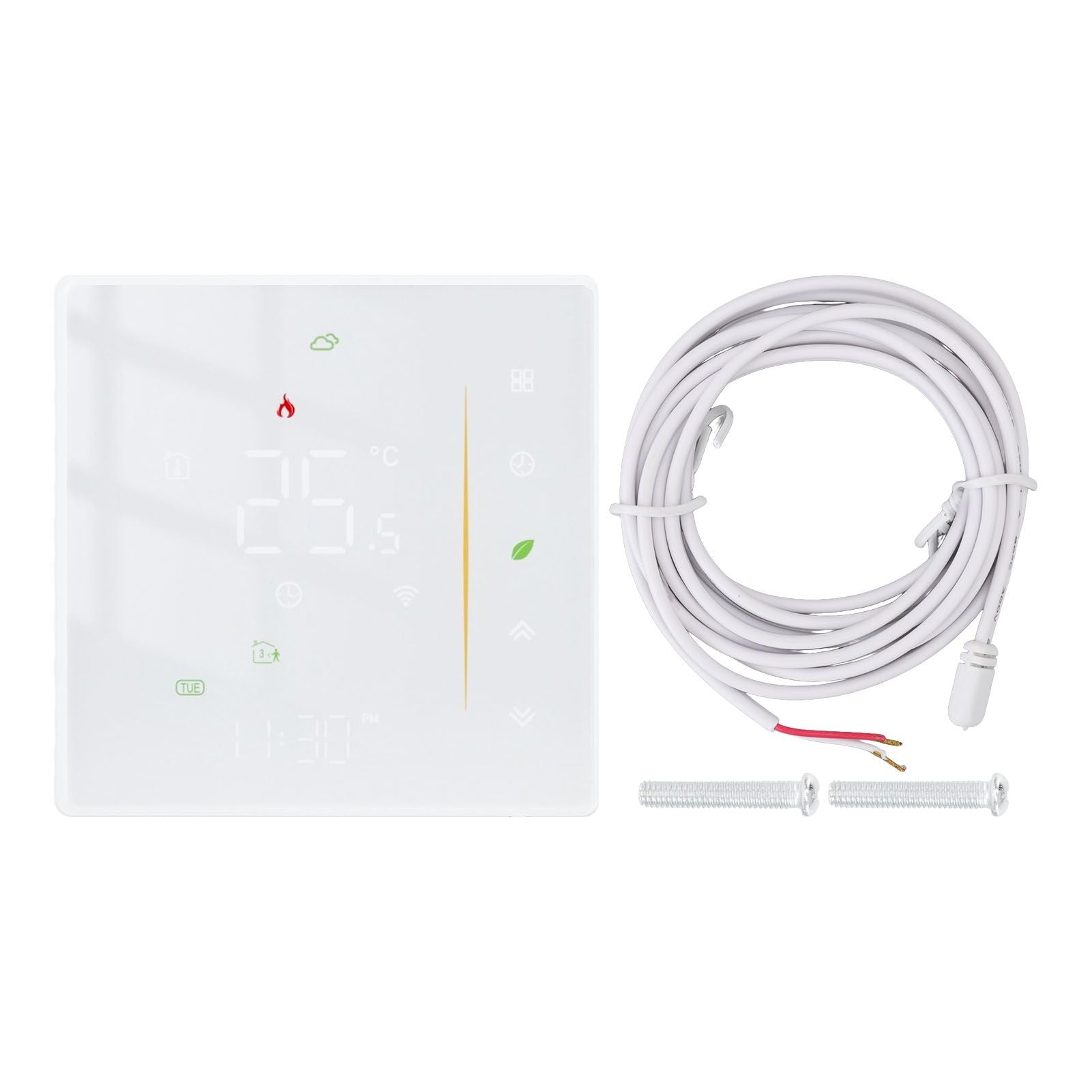 Household Smart Thermostat Programmable App Voice Control Electric Floor Heating Temperature Controller for V1294-YM3114220093111-0421