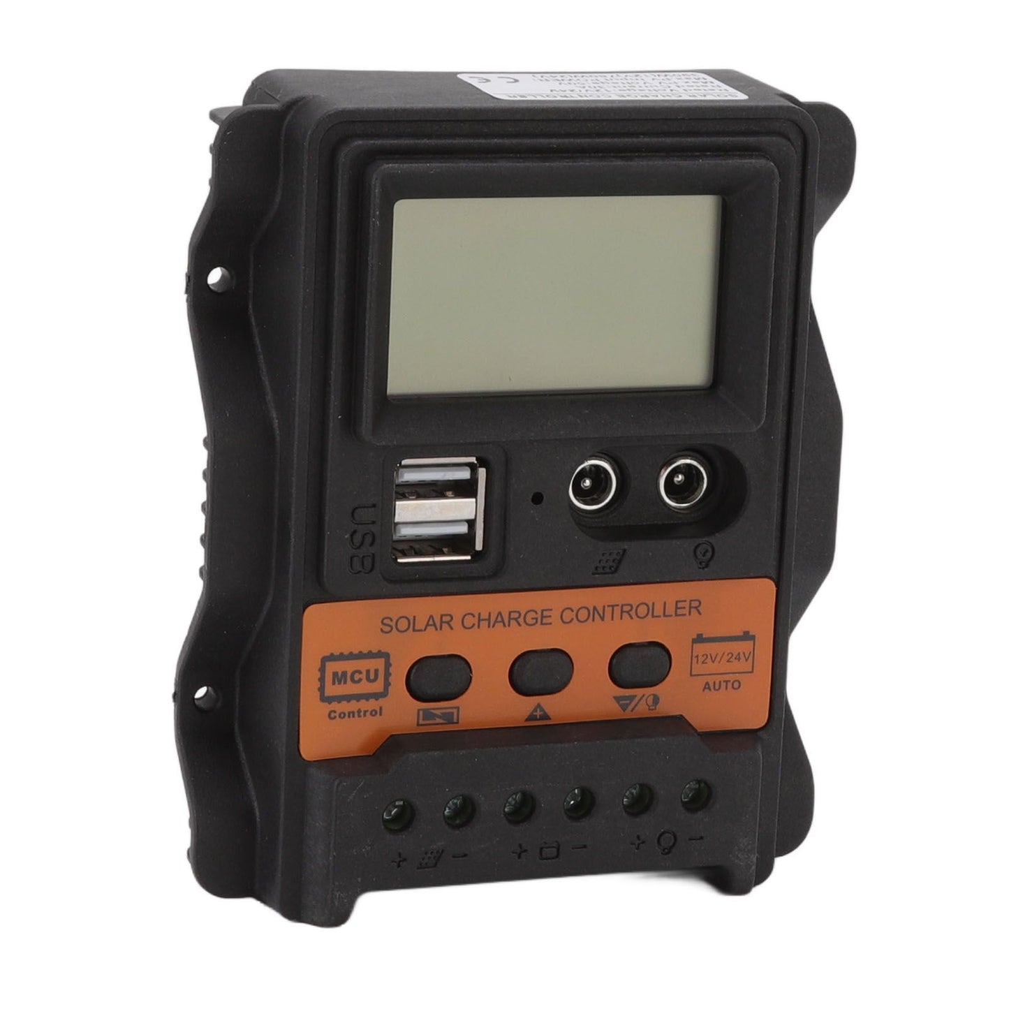 12V 24V Dual USB Solar Charge Controller PWM Photovoltaic Solar Panel Charge Regulator with LCD Display 30A V1294-YM3114220094613-0421