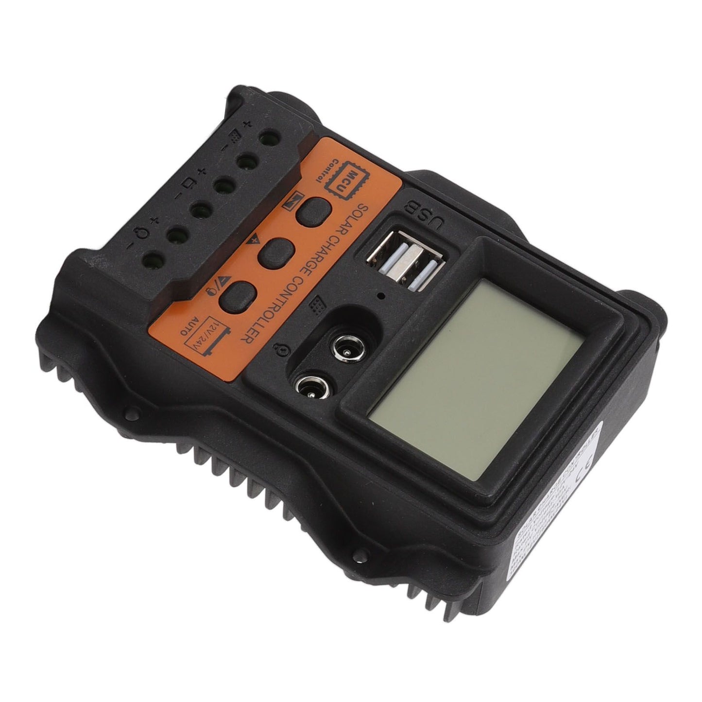 12V 24V Dual USB Solar Charge Controller PWM Photovoltaic Solar Panel Charge Regulator with LCD Display 30A V1294-YM3114220094613-0421