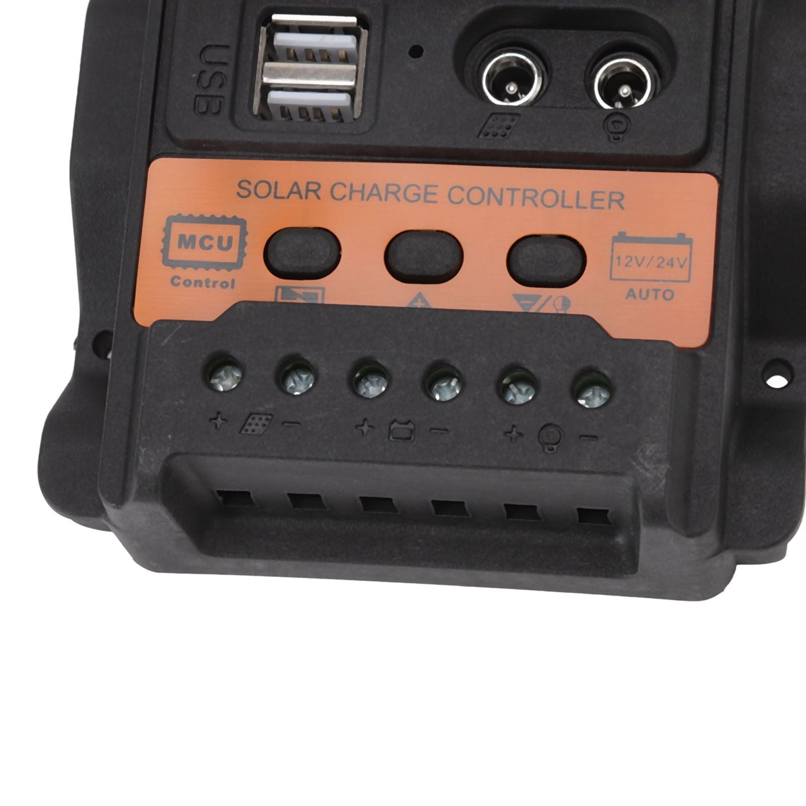 12V 24V Dual USB Solar Charge Controller PWM Photovoltaic Solar Panel Charge Regulator with LCD Display 30A V1294-YM3114220094613-0421