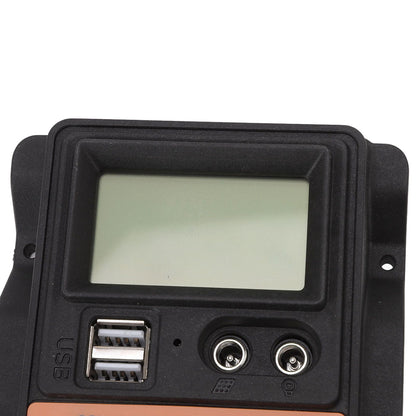 12V 24V Dual USB Solar Charge Controller PWM Photovoltaic Solar Panel Charge Regulator with LCD Display 30A V1294-YM3114220094613-0421