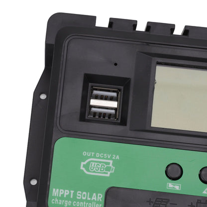 Solar Controller 12V 24V Charge Discharge PV Regulator LCD Display Dual USB Output 30A V1294-YM3114220096311-0421