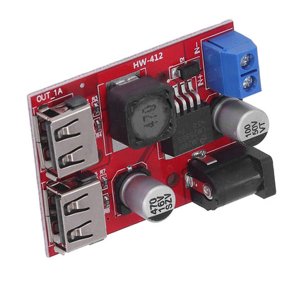 DC 6V-30V to 5V Solar Controller Circuit Board Voltage Stabilizing Controller Solar Power Buck USB Circuit V1294-YM3114220096611-0421