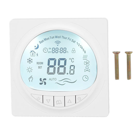 Floor Heating Thermostat Programmable Large LCD Display Plumbing Temperature Controller with 485 V1294-YM3114220098311-0421