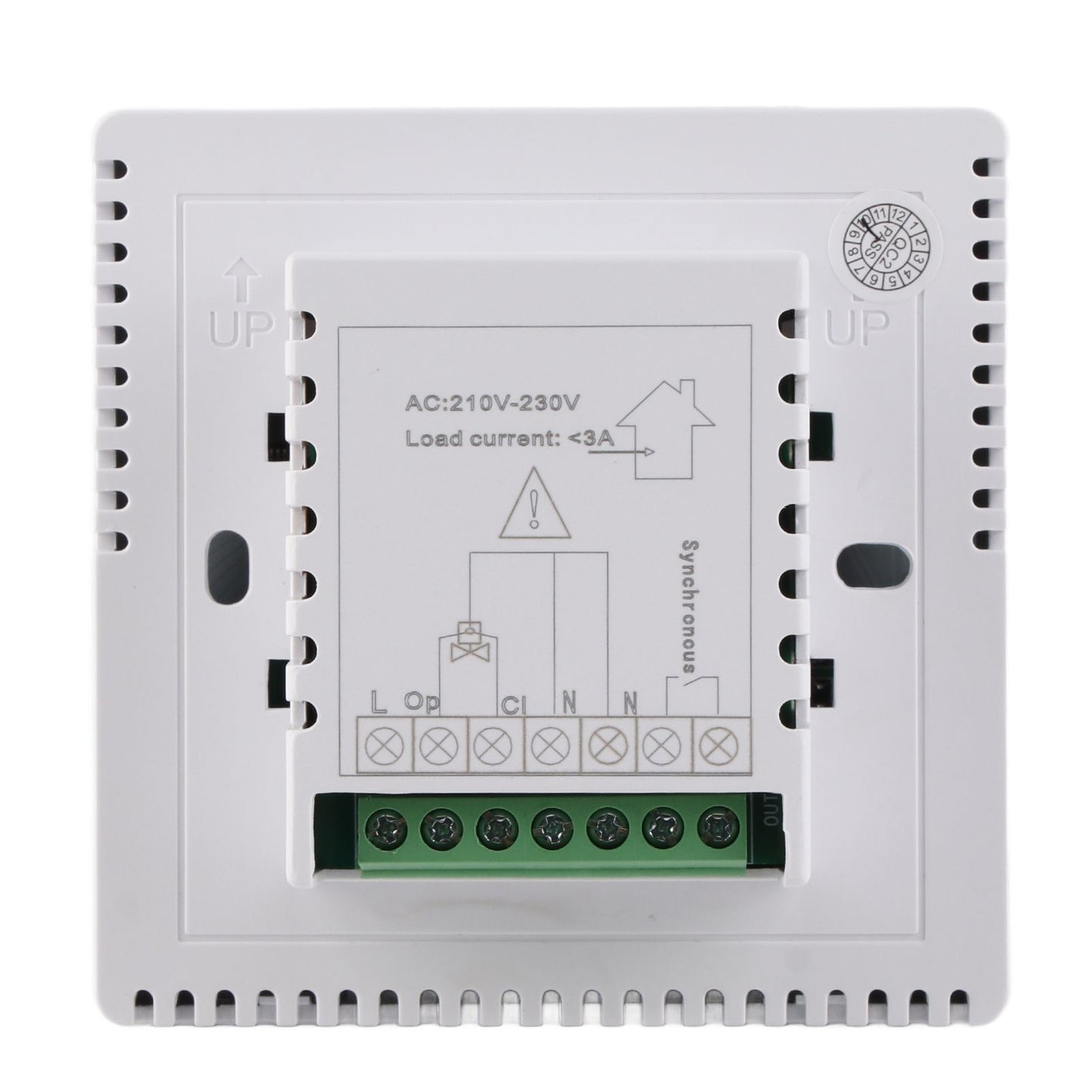Floor Heating Thermostat Programmable Large LCD Display Plumbing Temperature Controller with 485 V1294-YM3114220098311-0421