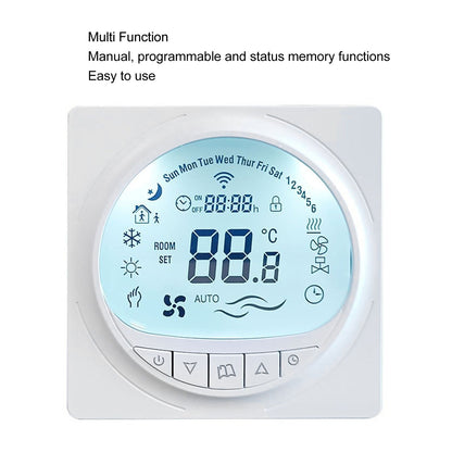 Floor Heating Thermostat Programmable Large LCD Display Plumbing Temperature Controller with 485 V1294-YM3114220098311-0421