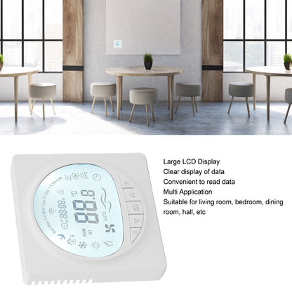 Floor Heating Thermostat Programmable Large LCD Display Plumbing Temperature Controller with 485 V1294-YM3114220098311-0421