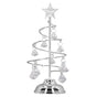 LED Christmas Tree Lamp Small Crystal Decorative Iron Tree Night Light Ornament for Gift Silver White Light V1294-YM3115220096512-0421