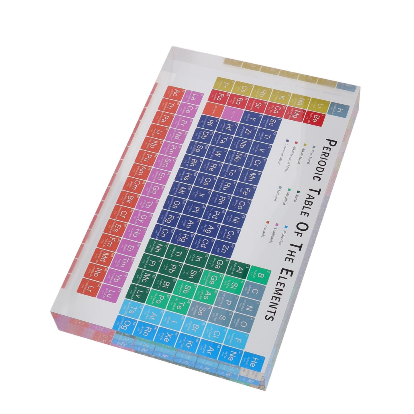 Educational Periodic Table Decoration Safe Odorless Modern Acrylic Periodic Table Elements for Home School V1294-YM3115220096811-0421