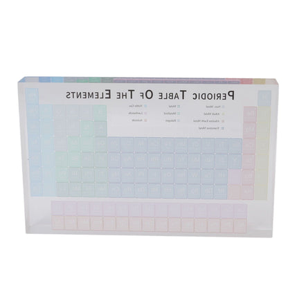 Educational Periodic Table Decoration Safe Odorless Modern Acrylic Periodic Table Elements for Home School V1294-YM3115220096811-0421
