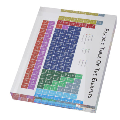 Educational Periodic Table Decoration Safe Odorless Modern Acrylic Periodic Table Elements for Home School V1294-YM3115220096812-0421