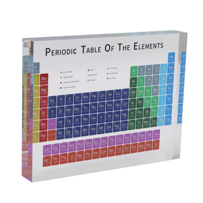 Educational Periodic Table Decoration Safe Odorless Modern Acrylic Periodic Table Elements for Home School V1294-YM3115220096812-0421