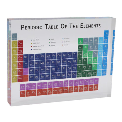 Educational Periodic Table Decoration Safe Odorless Modern Acrylic Periodic Table Elements for Home School V1294-YM3115220096812-0421