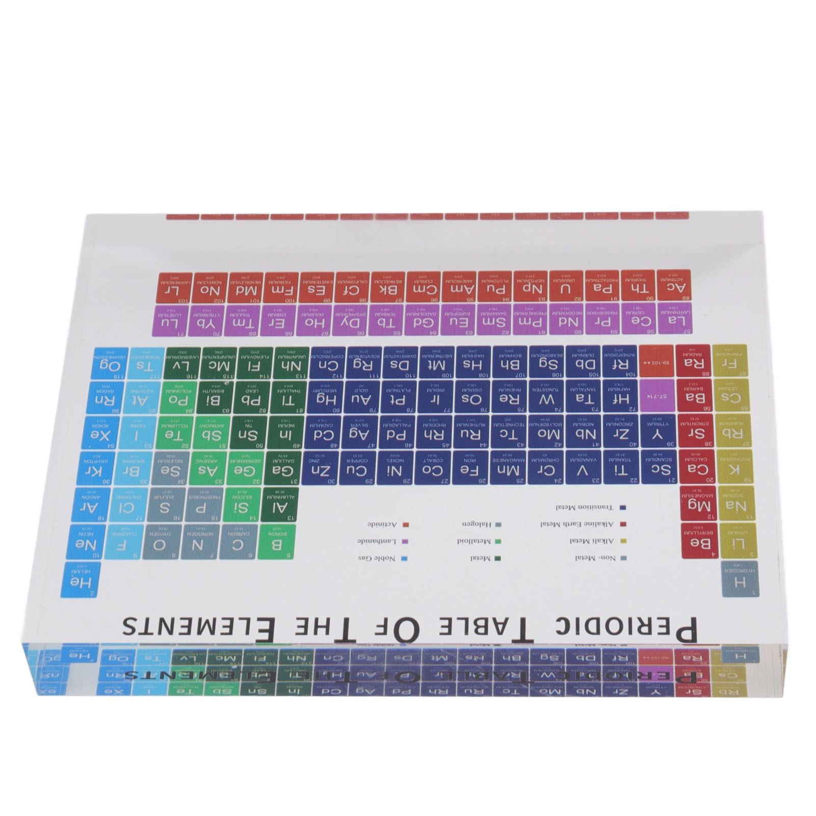 Educational Periodic Table Decoration Safe Odorless Modern Acrylic Periodic Table Elements for Home School V1294-YM3115220096812-0421