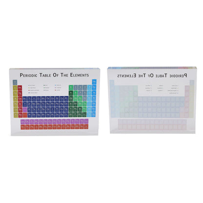 Educational Periodic Table Decoration Safe Odorless Modern Acrylic Periodic Table Elements for Home School V1294-YM3115220096812-0421