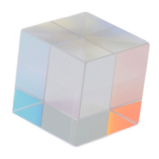 Prism Cube Optical Glass RGB Dispersion Color Cube Sun Catcher X Cube Prism Birthday Gift V1294-YM3115220097011-0421