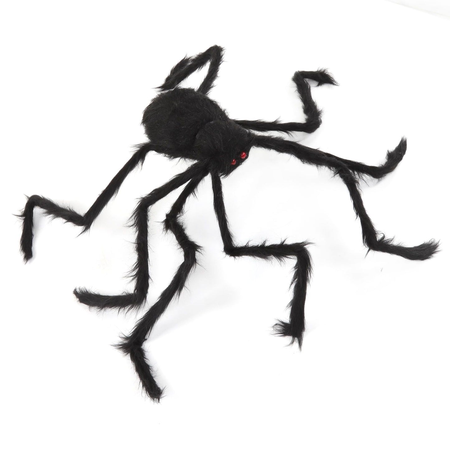 Cobweb and Spider Terror Decoration Soft with 40g Cotton White and Black Spider Cobweb Props for Halloween V1294-YM3115220097811-0421