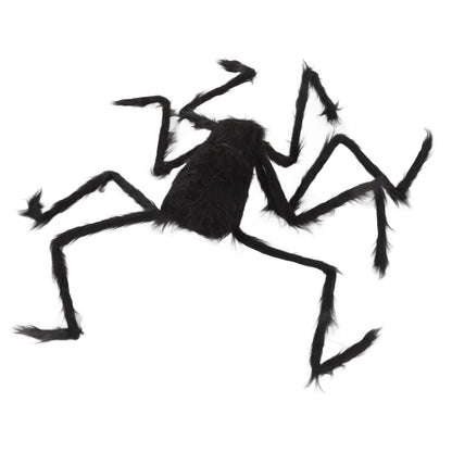 Cobweb and Spider Terror Decoration Soft with 40g Cotton White and Black Spider Cobweb Props for Halloween V1294-YM3115220097811-0421