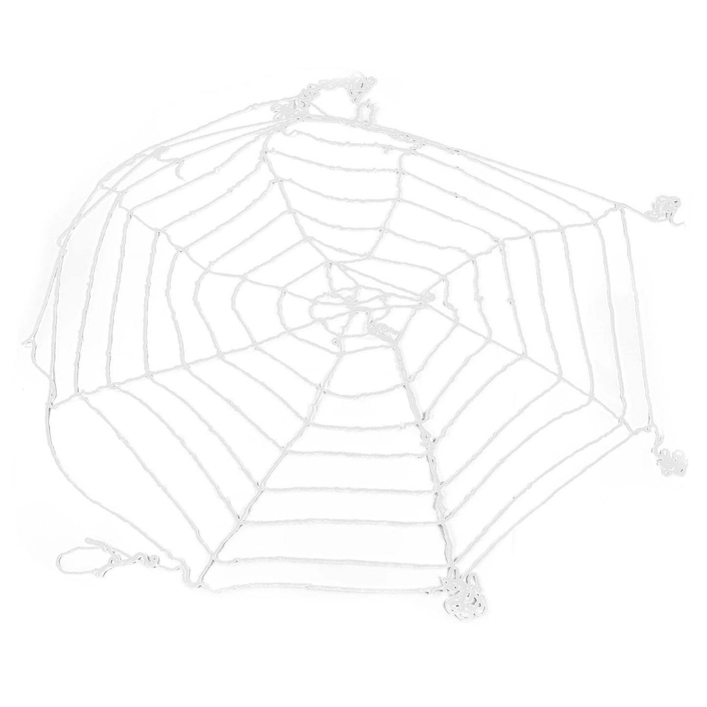 3.6m Spider Web Halloween Decorations White Round Net Spooky Cobwebs for Outdoor Indoor Party Yard V1294-YM3115220097911-0421