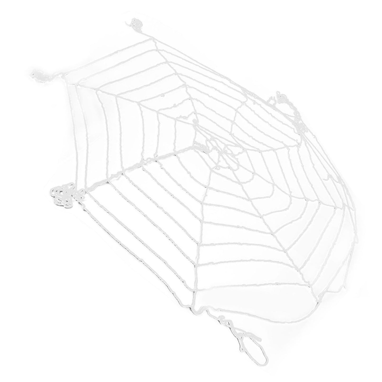 3.6m Spider Web Halloween Decorations White Round Net Spooky Cobwebs for Outdoor Indoor Party Yard V1294-YM3115220097911-0421