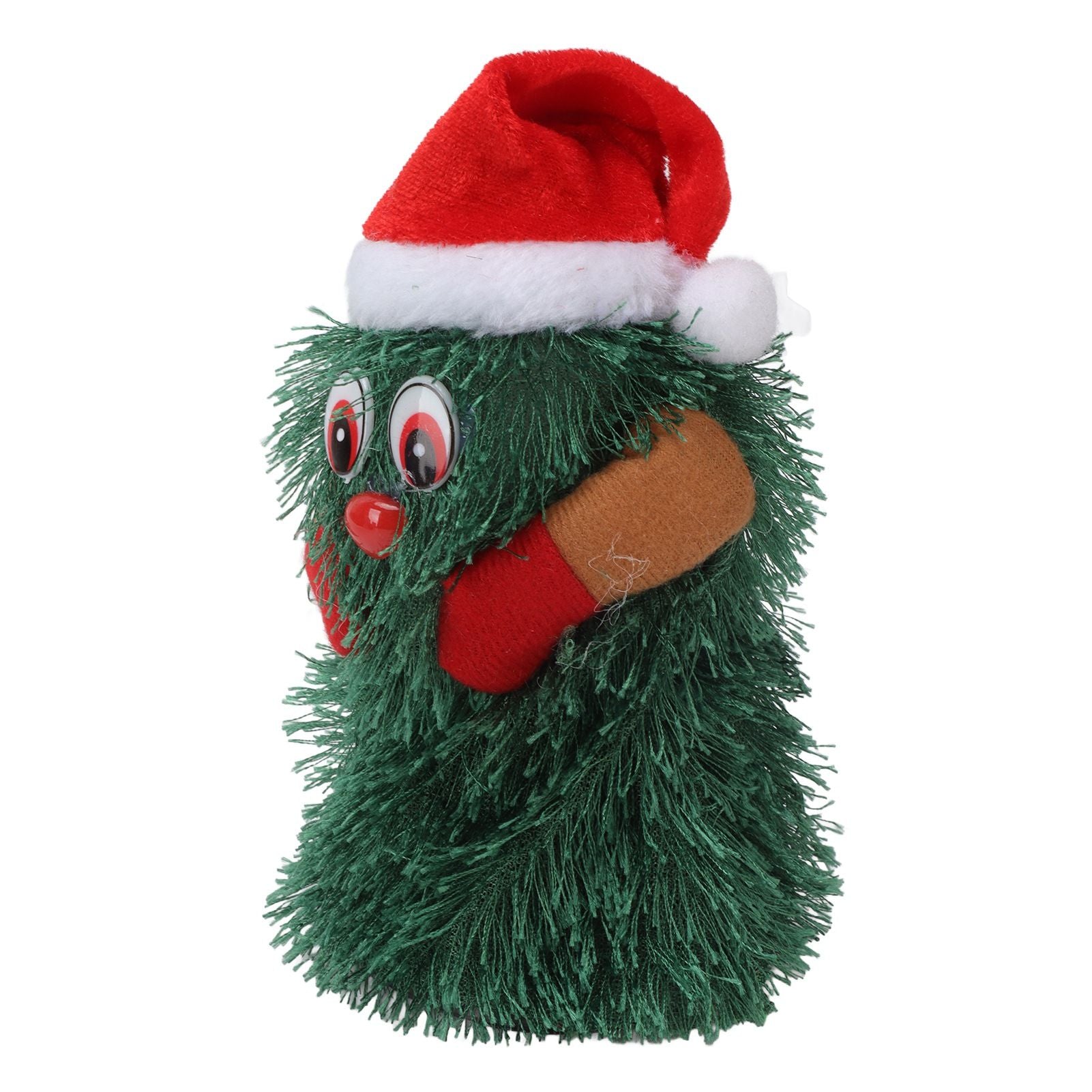 Tabletop Christmas Tree Musical Rotatable Cute Plant Shape Christmas Tree Figurine Decoration V1294-YM3115220098311-0421