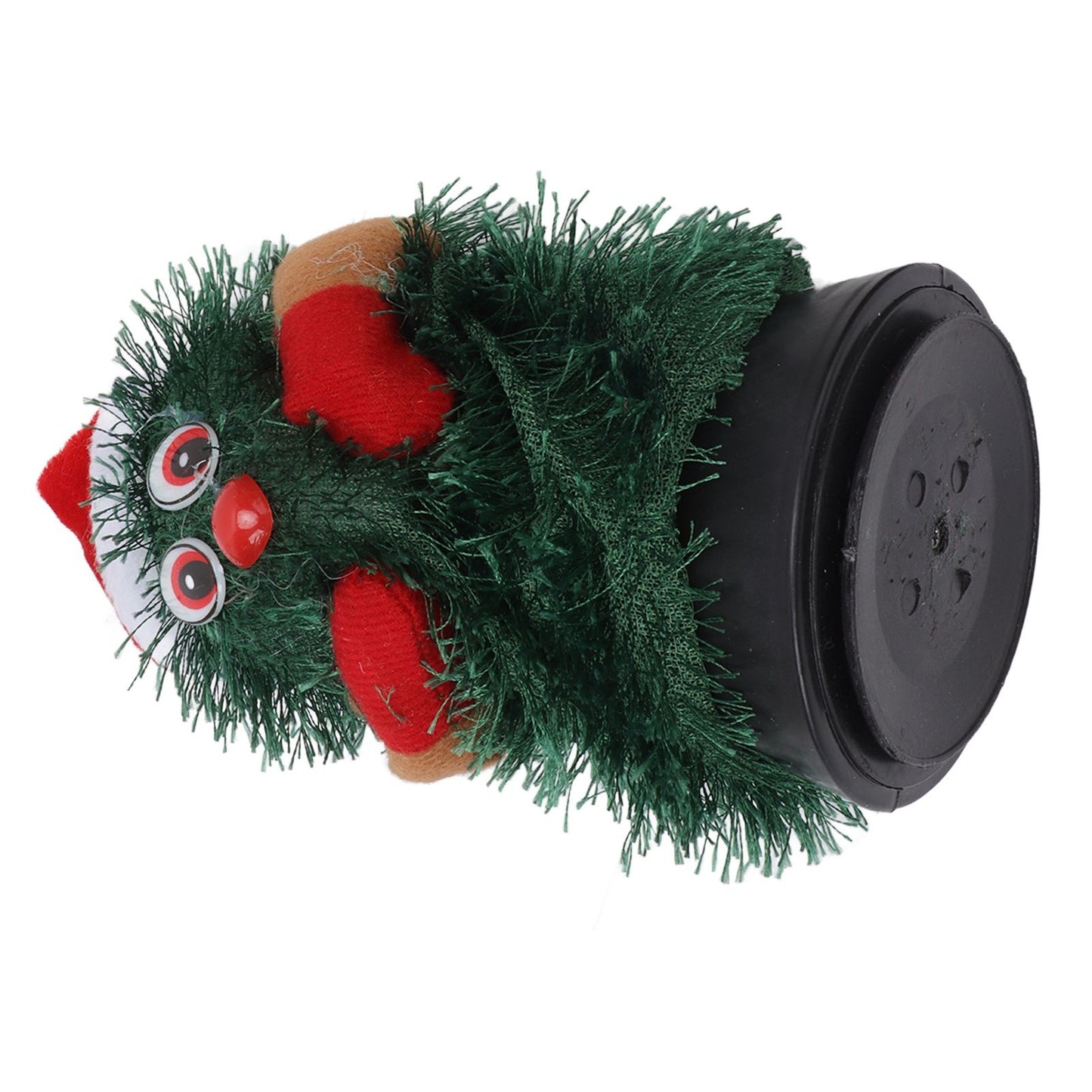 Tabletop Christmas Tree Musical Rotatable Cute Plant Shape Christmas Tree Figurine Decoration V1294-YM3115220098311-0421