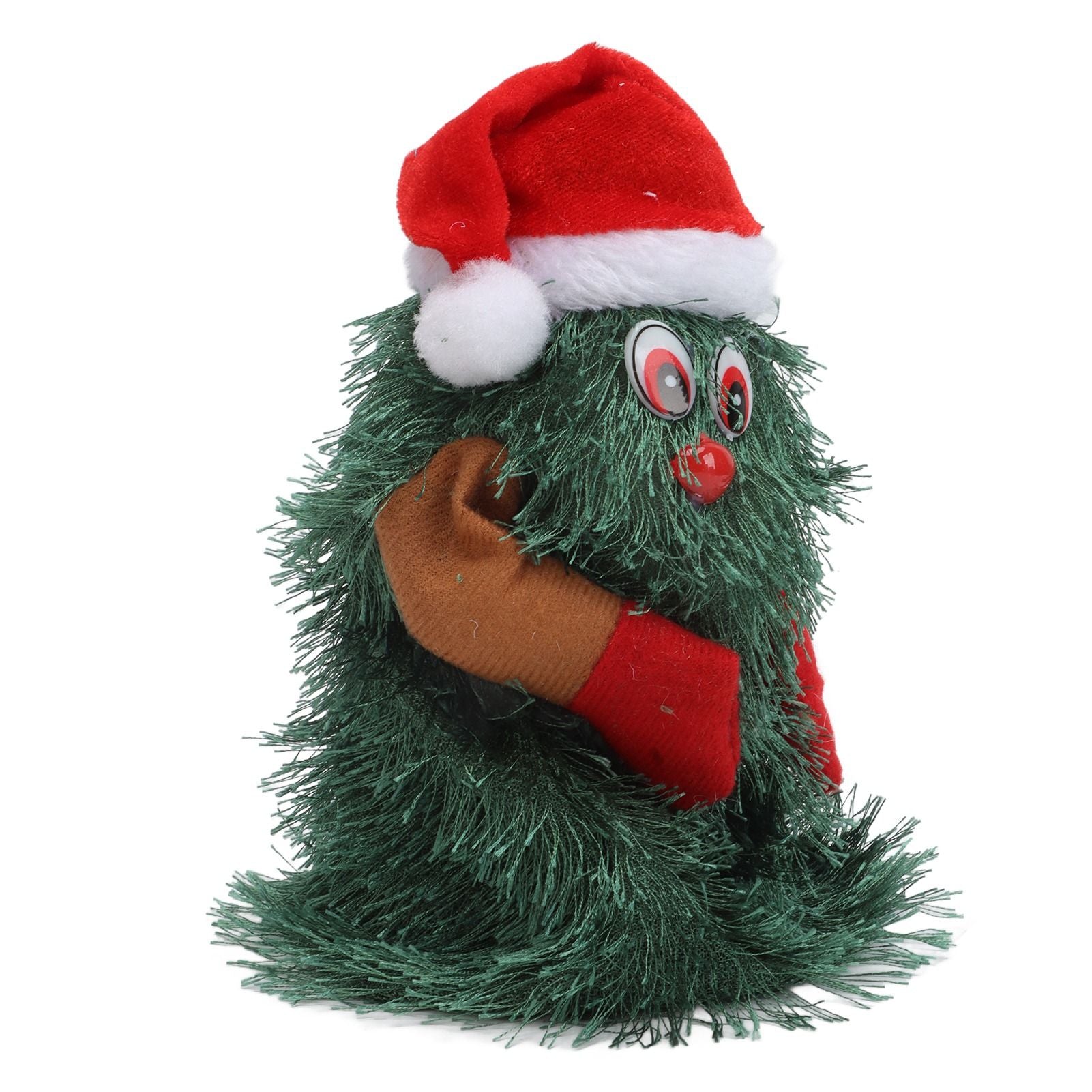 Tabletop Christmas Tree Musical Rotatable Cute Plant Shape Christmas Tree Figurine Decoration V1294-YM3115220098312-0421