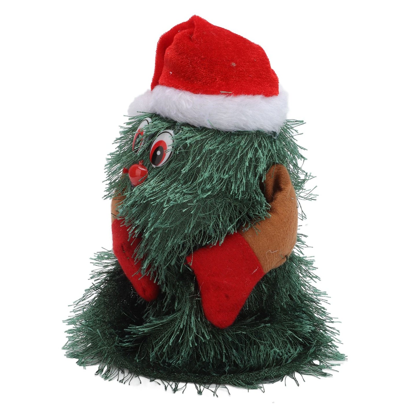 Tabletop Christmas Tree Musical Rotatable Cute Plant Shape Christmas Tree Figurine Decoration V1294-YM3115220098312-0421