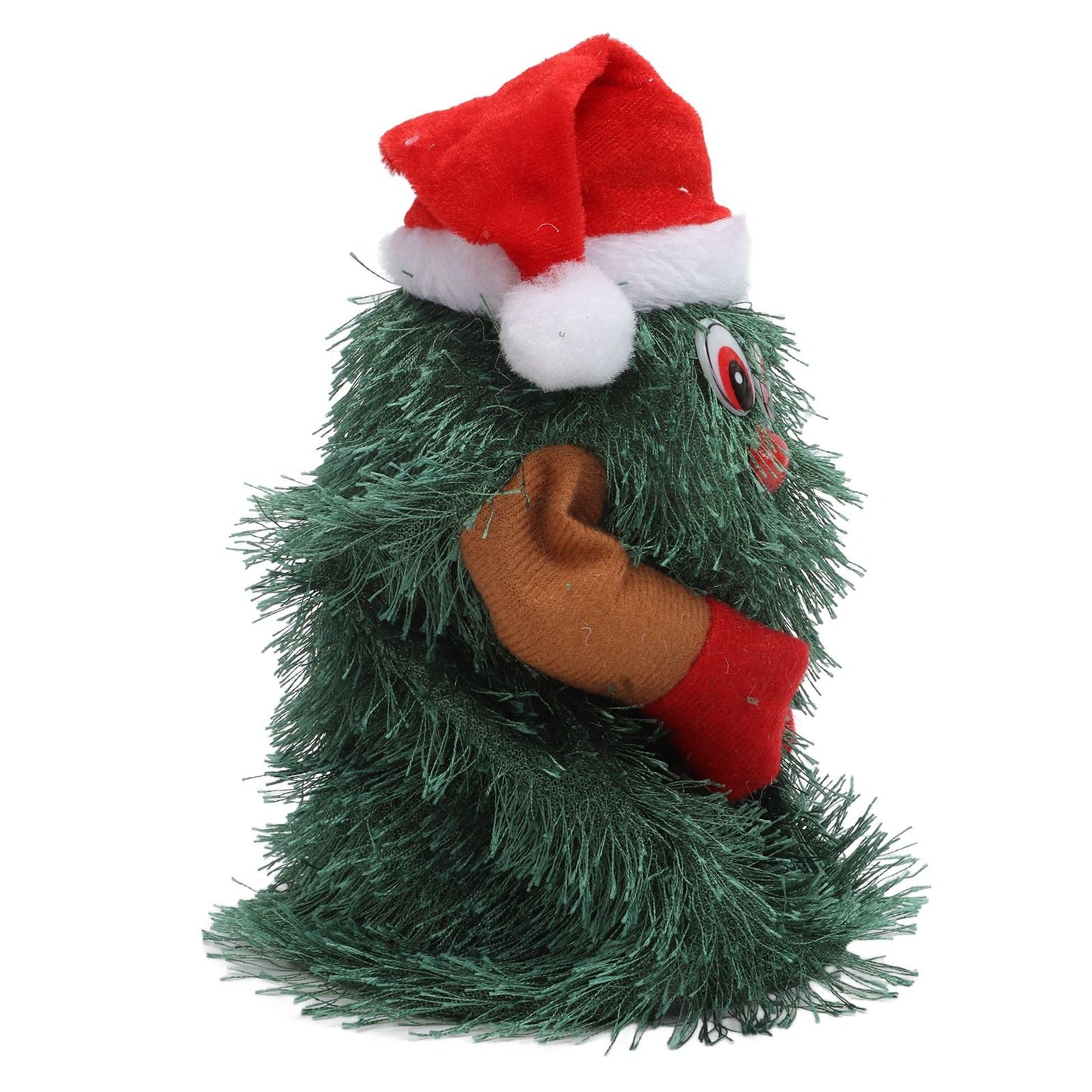 Tabletop Christmas Tree Musical Rotatable Cute Plant Shape Christmas Tree Figurine Decoration V1294-YM3115220098312-0421